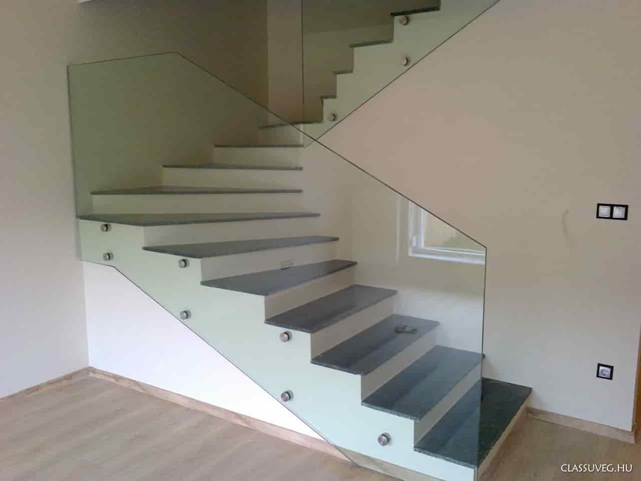 Class Üvegstúdió üvegkorlátai